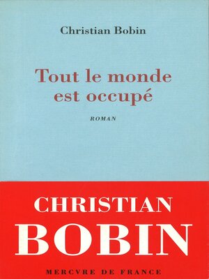 cover image of Tout le monde est occupé